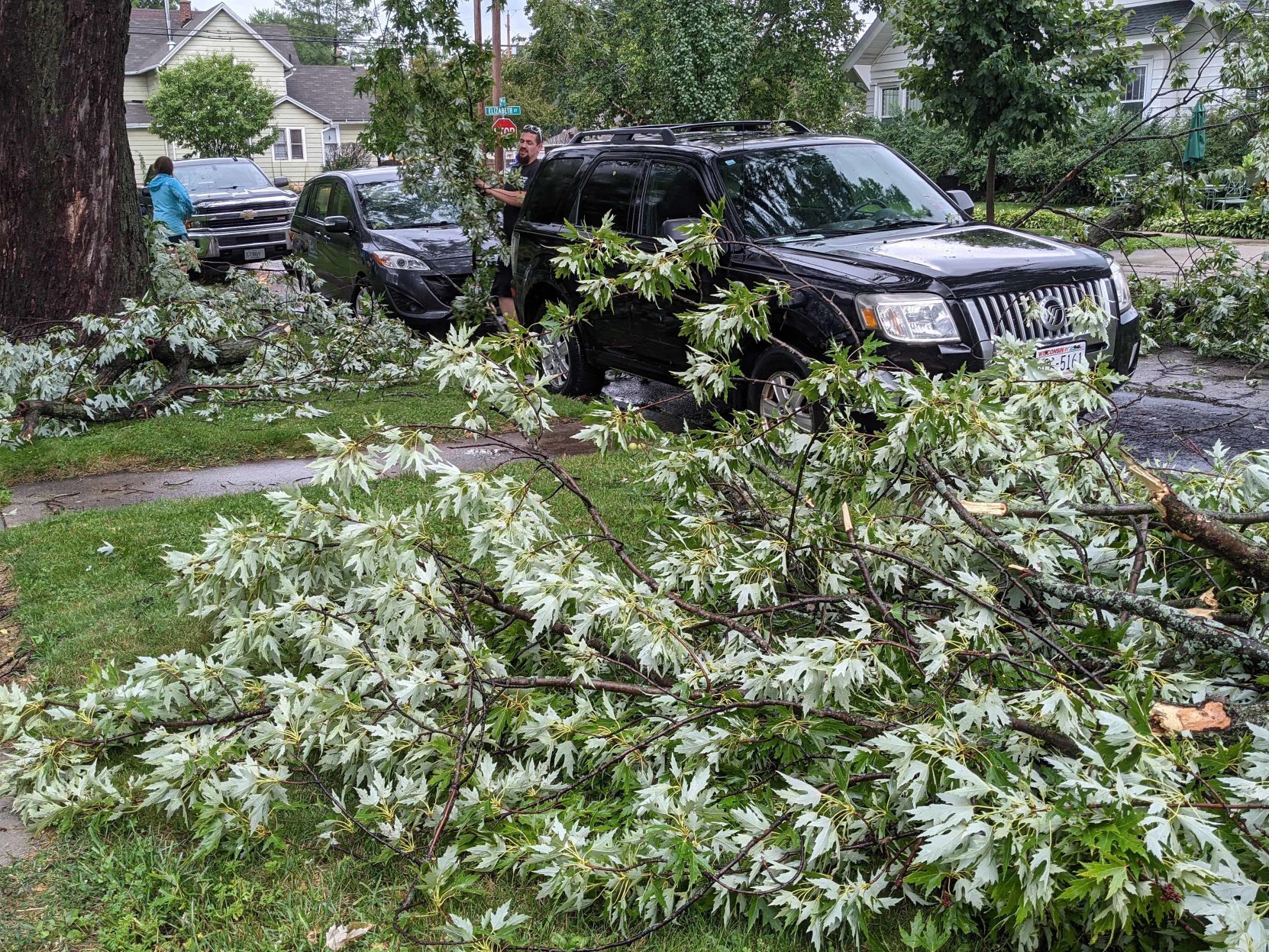 Severe storm hits Baraboo